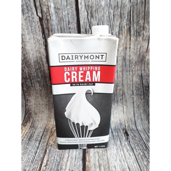 Whipping cream Dairymont 35,1% 1L