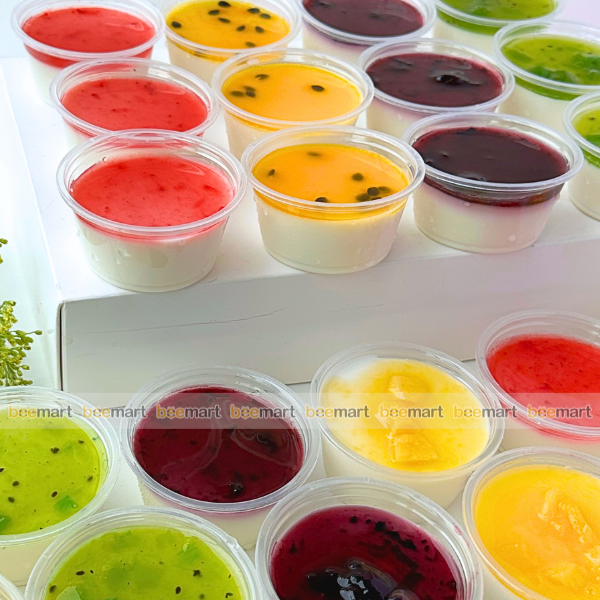 [SNL] Panna Cotta siêu mứt 5 vị (60g mứt mỗi vị + 50 hũ đựng)