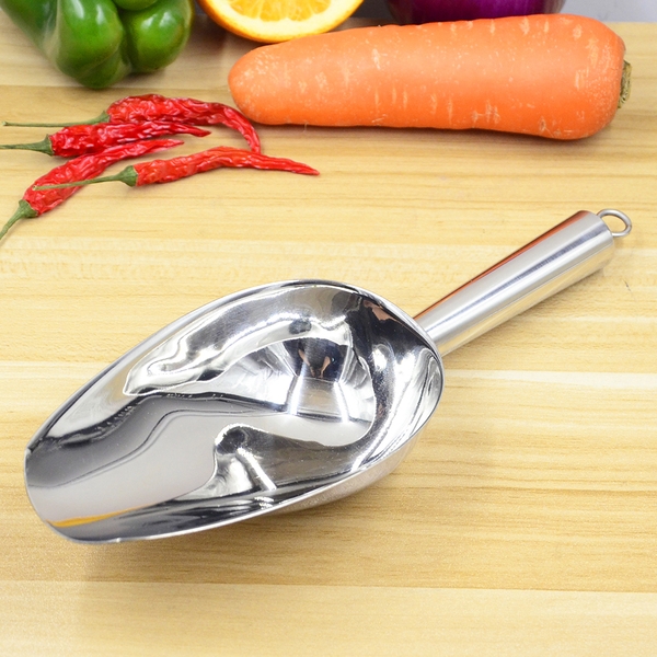 Xẻng xúc bột inox 4 cm