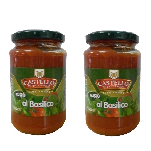 Castello Sốt mỳ Spaghetti Basil 350gr