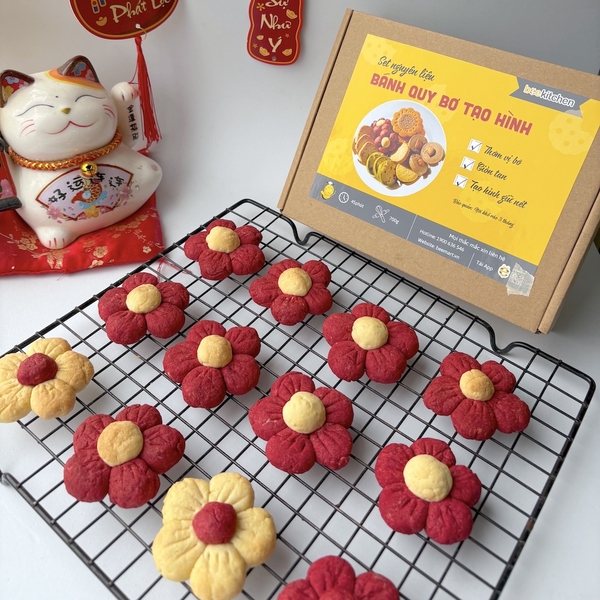 [SNL] Bánh cookie bơ hoa anh đào