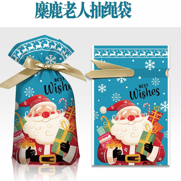 Túi đựng bánh kẹo dây rút 10c 15*23