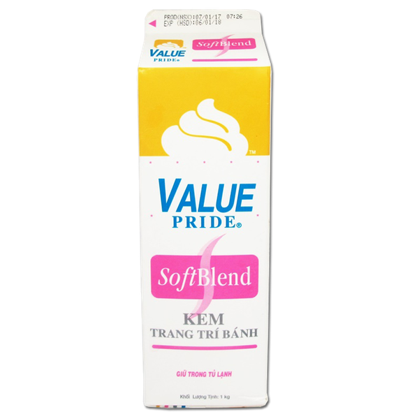 Kem topping Rich's soft blend 1kg - 2 Thùng - 24 hộp