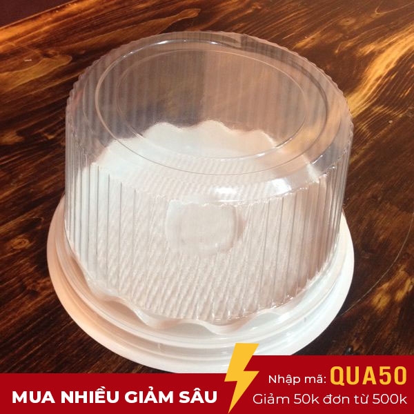 Hộp nhựa đựng bánh HH-47 nắp trụ