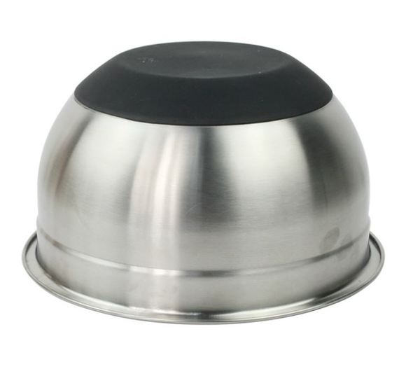 Tô trộn bột inox đế silicon 22cm 9921