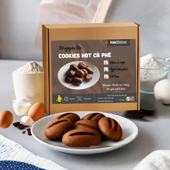 [SNL] Bánh quy hạt cà phê