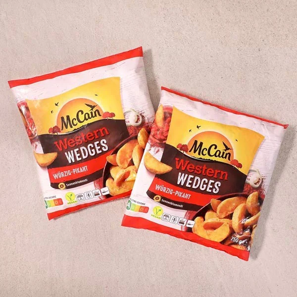 Khoai tây cắt múi Western Wedges McCain 750g