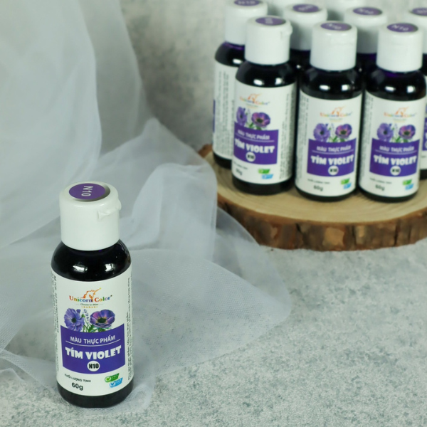 Màu thực phẩm Siro Unicorn Tím Violet N10 60g