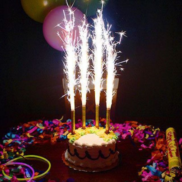 Nến phụt sinh nhật (vỉ 6 cái)
