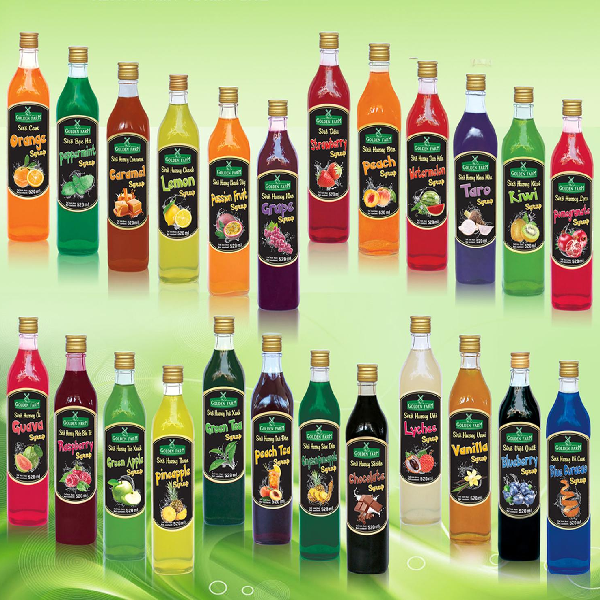Siro hương lựu Golden Farm 520ml
