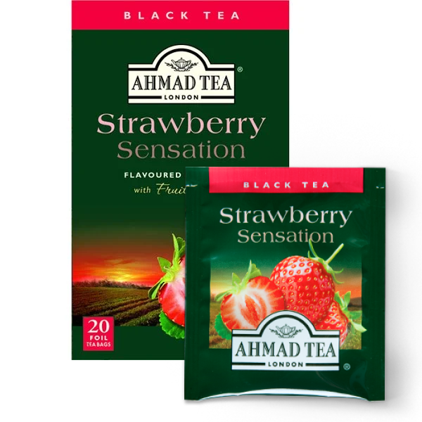 Trà túi lọc Ahmad Dâu 40g (20 túix2g)