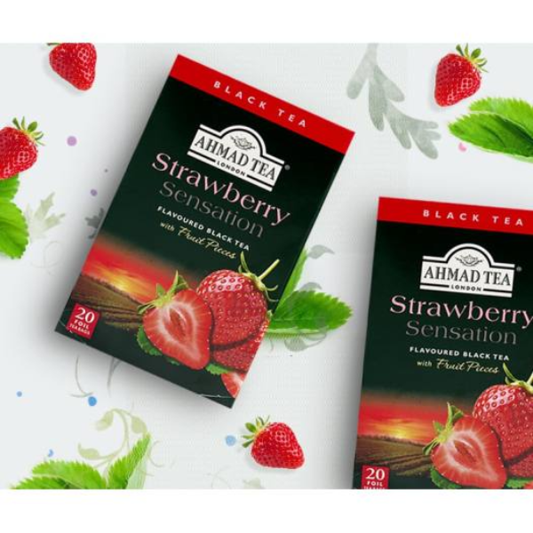 Trà túi lọc Ahmad Dâu 40g (20 túix2g)