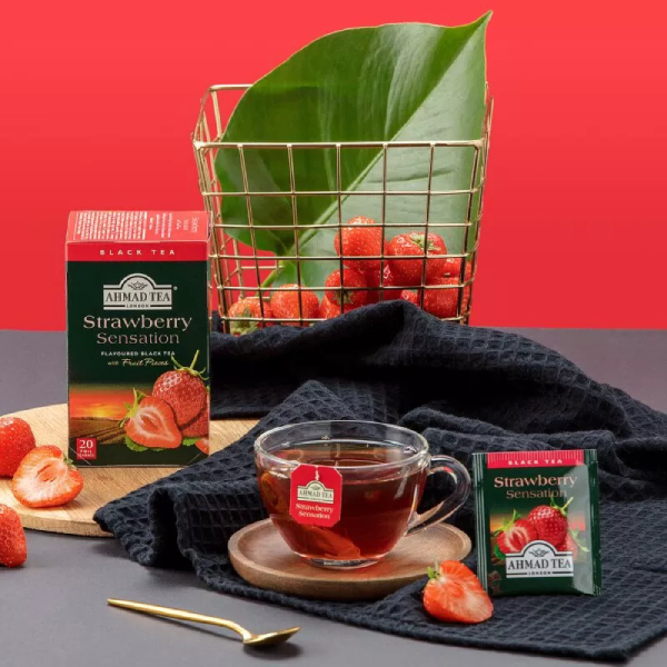 Trà túi lọc Ahmad Dâu 40g (20 túix2g)