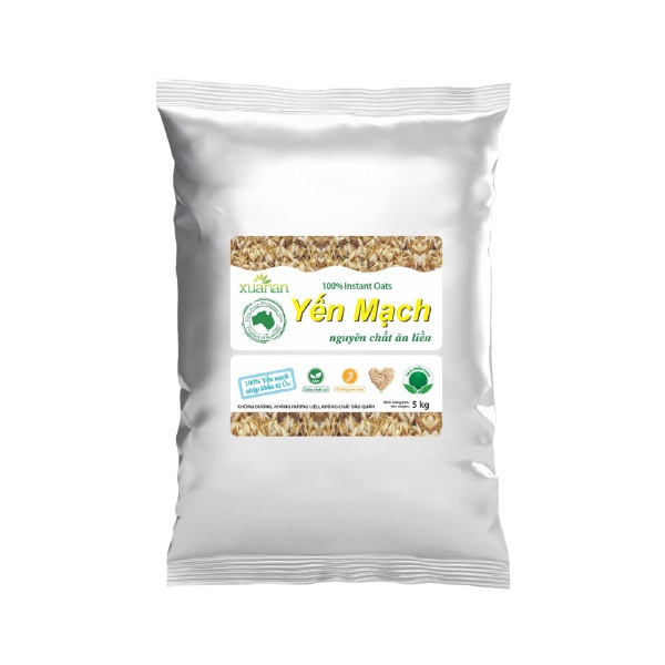 Bột yến mạch nguyên chất Xuân An 5kg
