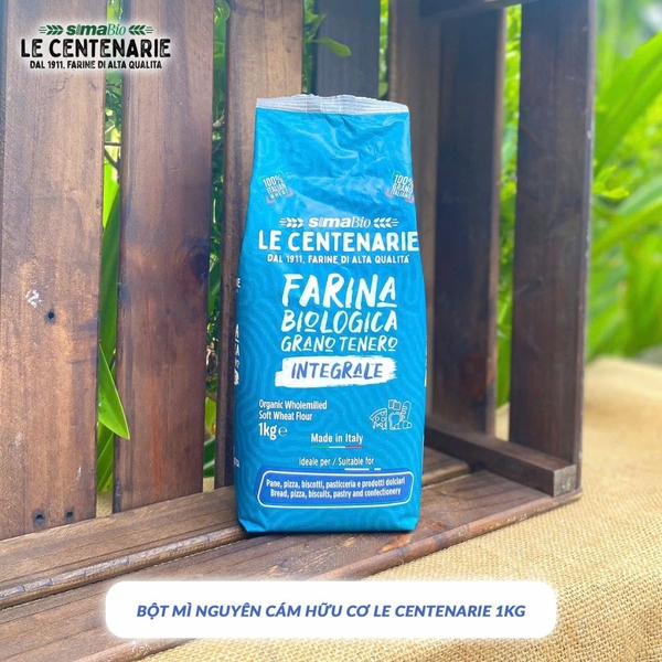 Bột mì nguyên cám hữu cơ Sima Bio 1kg