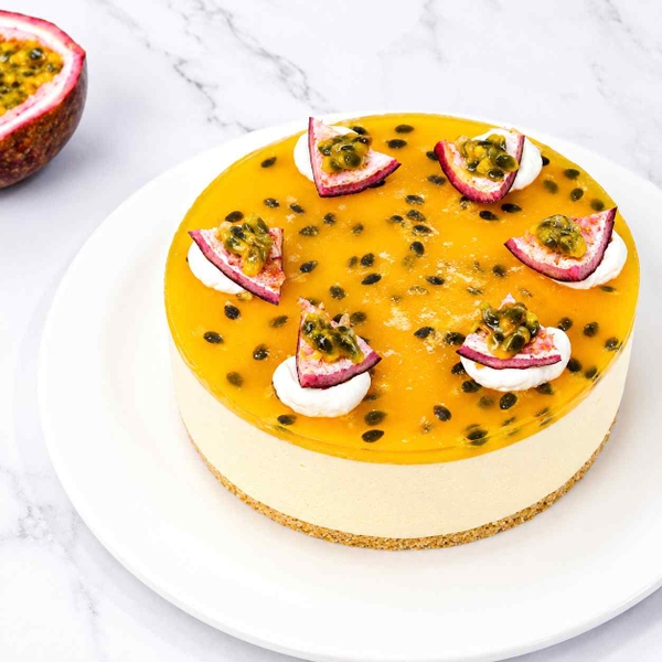 Trải nghiệm phòng bánh VTS - Bánh Mousse chanh leo
