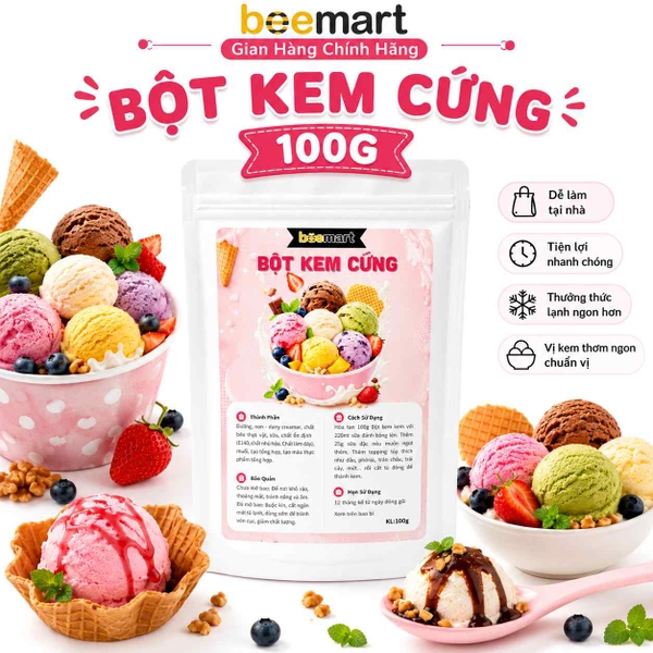 Bột kem viên 100g