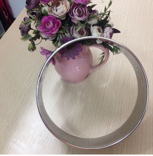 Khuôn mousse tròn 12x3cm