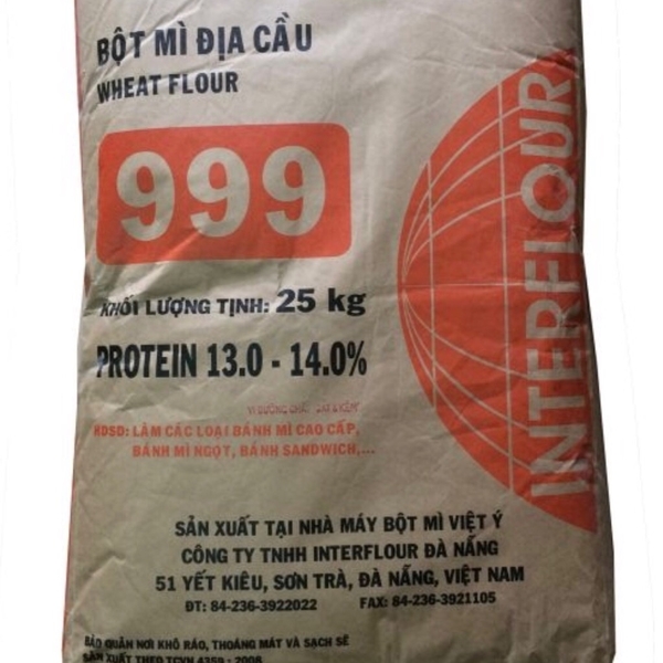 Bột mỳ số 13 - Địa cầu 999 (gói 500g)