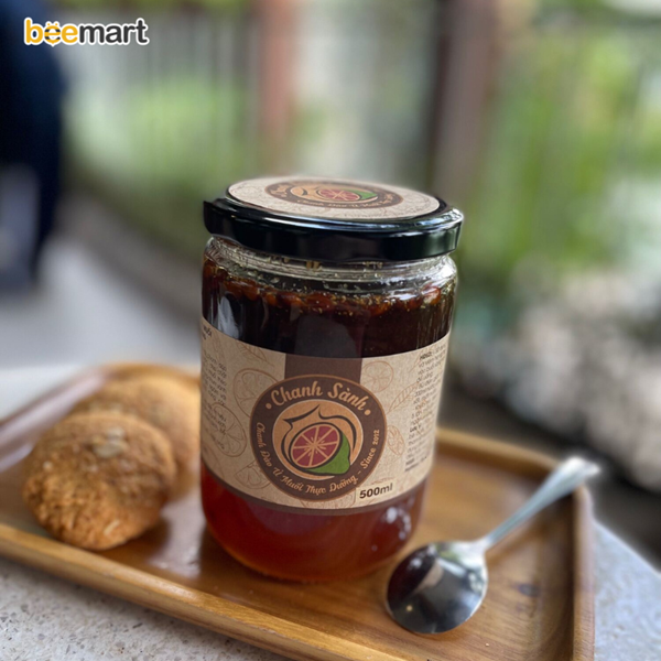 Chanh đào ủ muối hũ 500ml