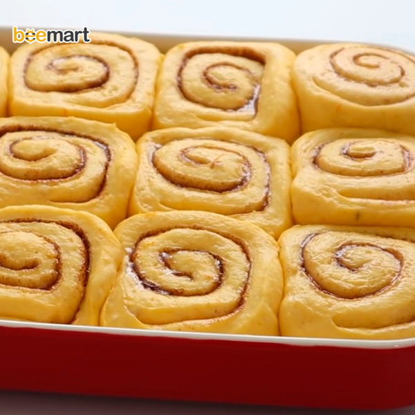 [SNL] Bánh mì cuộn nho quế (cinnamon rolls)