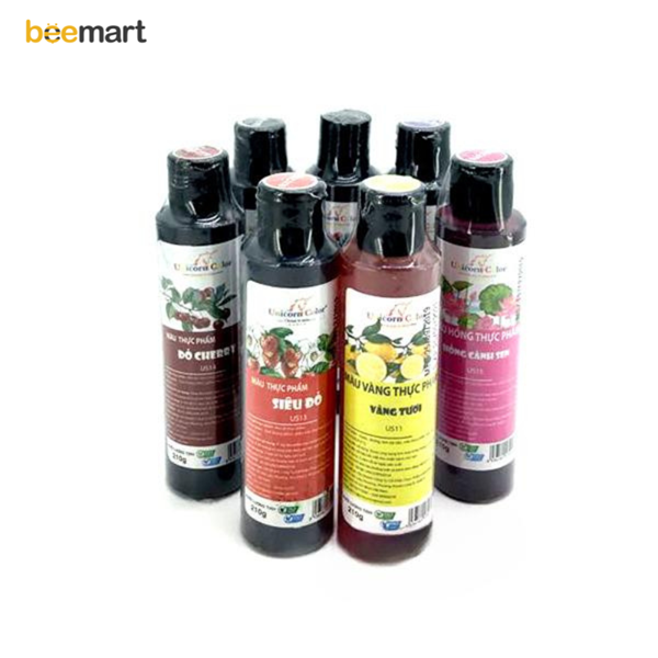 Màu thực phẩm siro Unicorn 600ml
