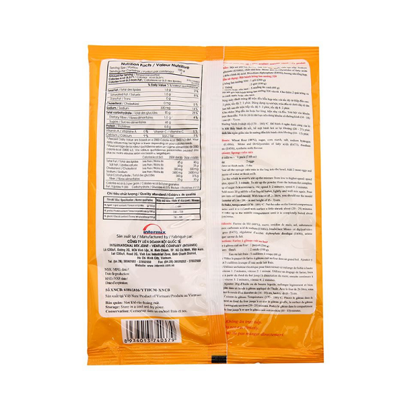 Bột mikko bông lan trộn sẵn 200g