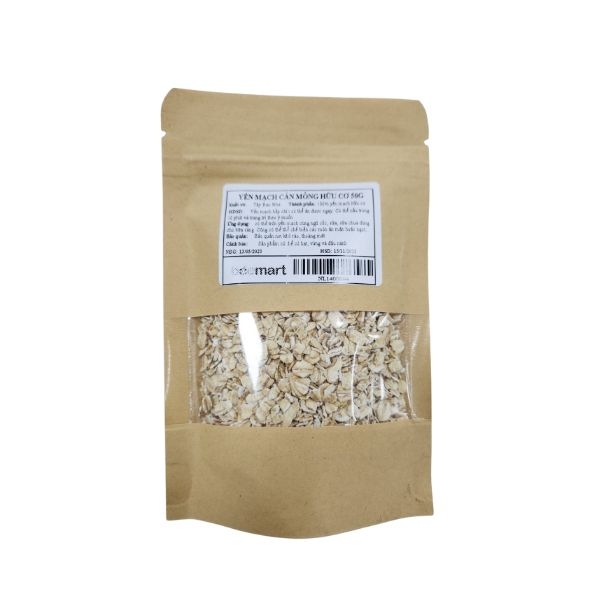 Yến mạch cán mỏng hữu cơ 50g