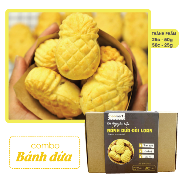 Combo bánh dứa Đài Loan