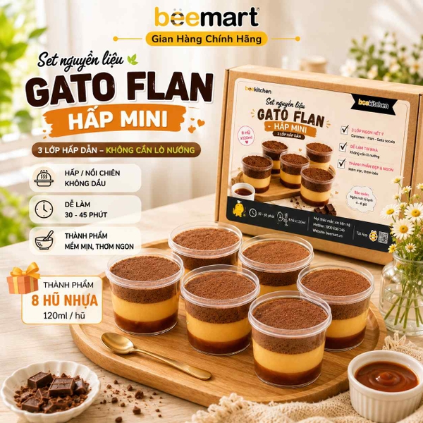 [SNL] Gato Flan Hấp Mini