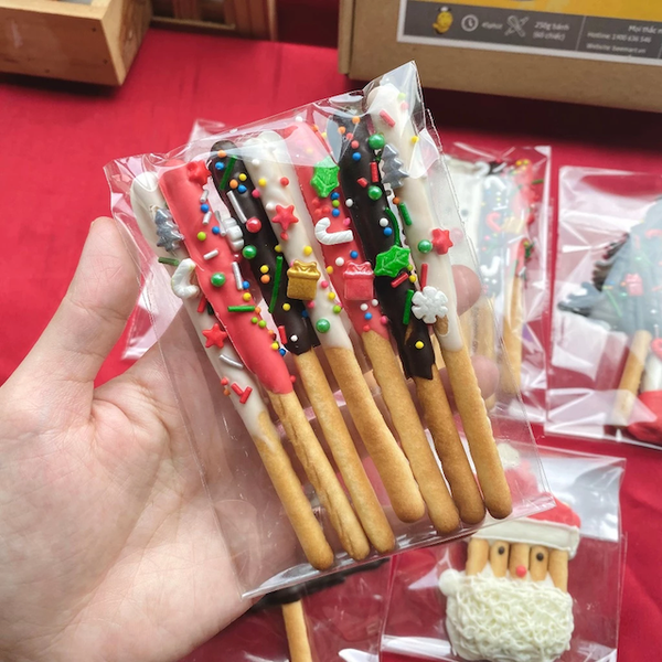 [SNL] Trang trí Bánh quy que Pepero mini ( 1 loại bánh )