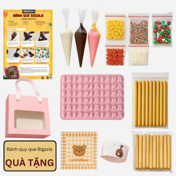 [SNL] Trang trí Bánh quy que Pepero Bigsize ( nhiều loại bánh )