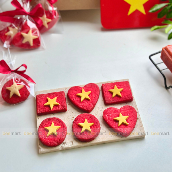 Kẹo trang trí bông đường ngôi sao lớn 10c