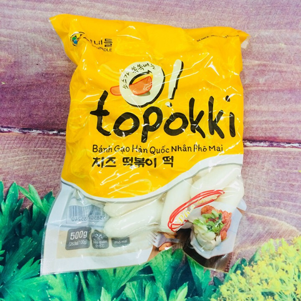 Bánh gạo Hàn Quốc phomai 500gr