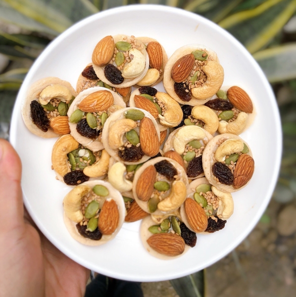 Hỗn hợp Hạt dinh dưỡng (Hạt bí, điều, hạnh nhân, óc chó)