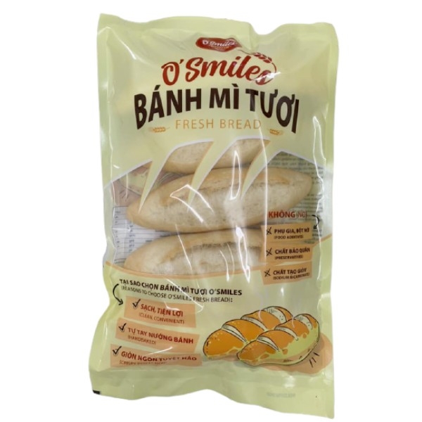Bánh mỳ tươi đông lạnh (5c)
