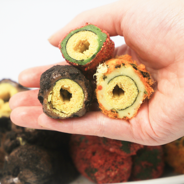 Bánh ống Đài Loan vị trứng muối (hộp 30 chiếc)