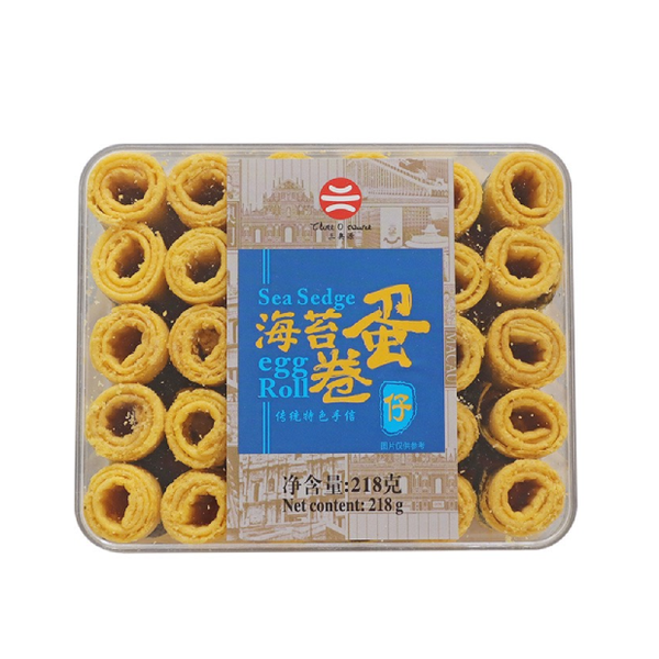Bánh ống Đài Loan vị rong biển (hộp 30 chiếc)