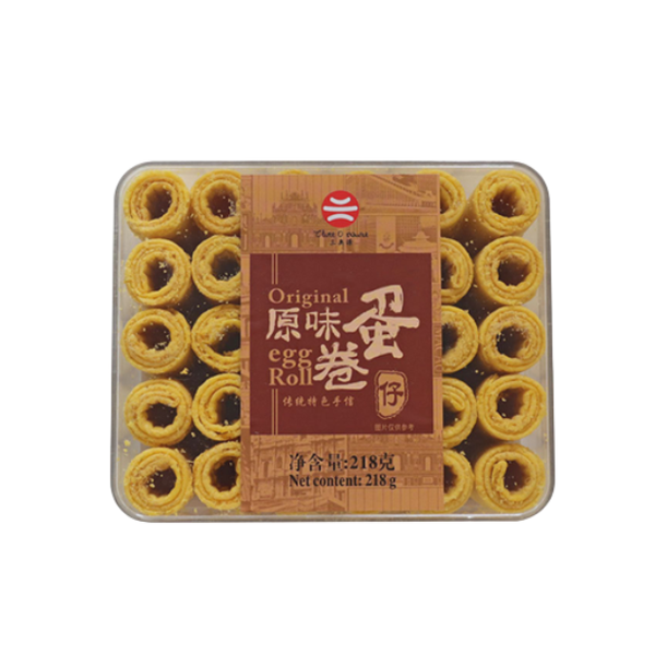 Bánh ống Đài Loan vị truyền thống (hộp 30 chiếc)