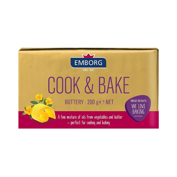 Bơ nhạt Cook and Bake 200g