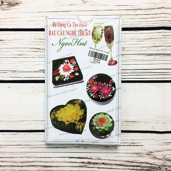 Bộ kim thạch 3D 10 chiếc Số 8