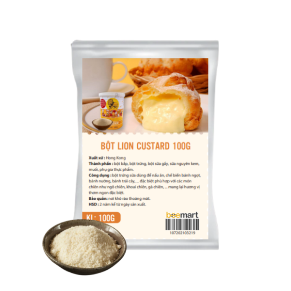 Bột Custard Lion Powder 100gr