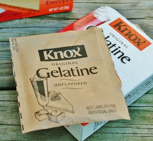 Bột gelatine Knox 28g