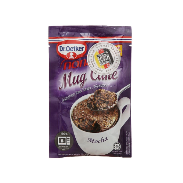 Bột Làm Bánh Mug Cake Mocha Dr.Oetker Nona 50g