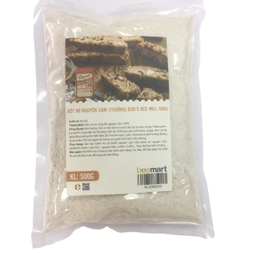 Bột mì Nguyên Cám (thường) Bob's Red Mill 500g