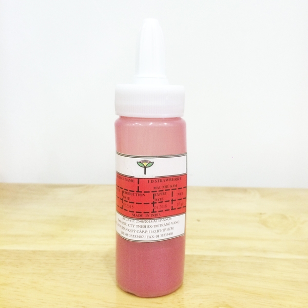 Bột nhũ kim màu đỏ 10g