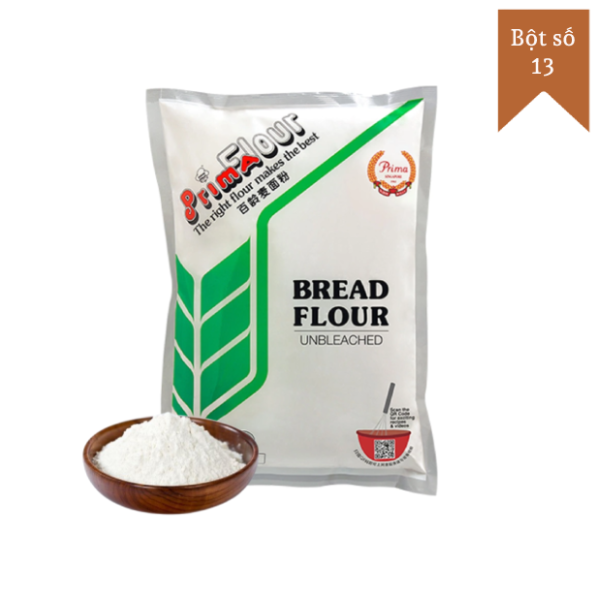 Bột Prima Bread Flour màu xanh lá 1kg