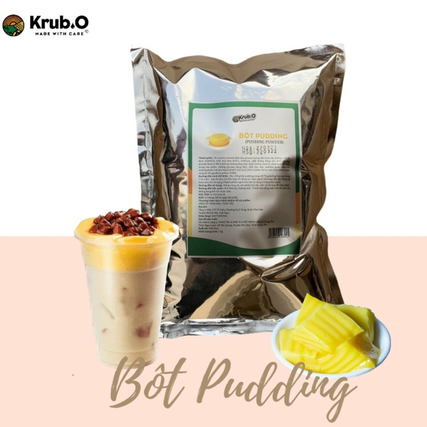 Bột Pudding trứng Krub.o 100g