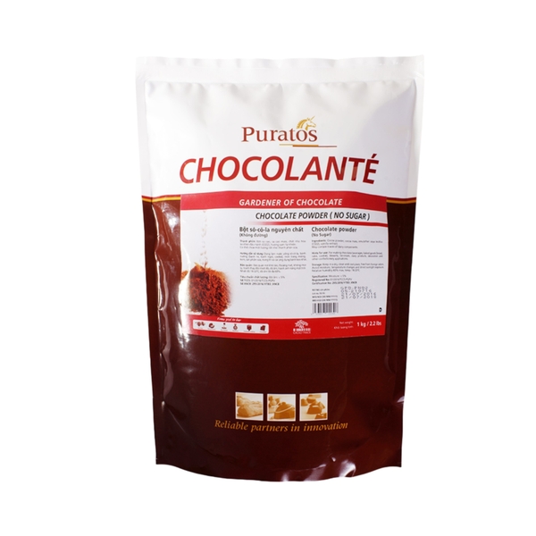 Bột socola không đường Puratos 1kg