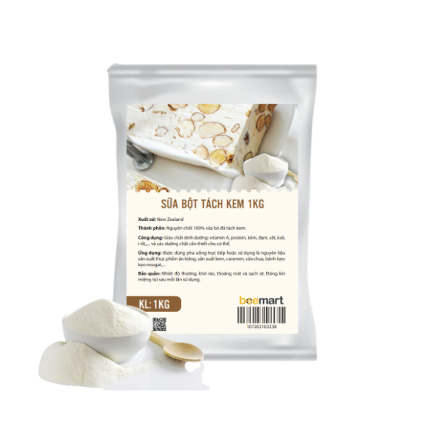 Sữa bột tách kem New Zealand 1kg